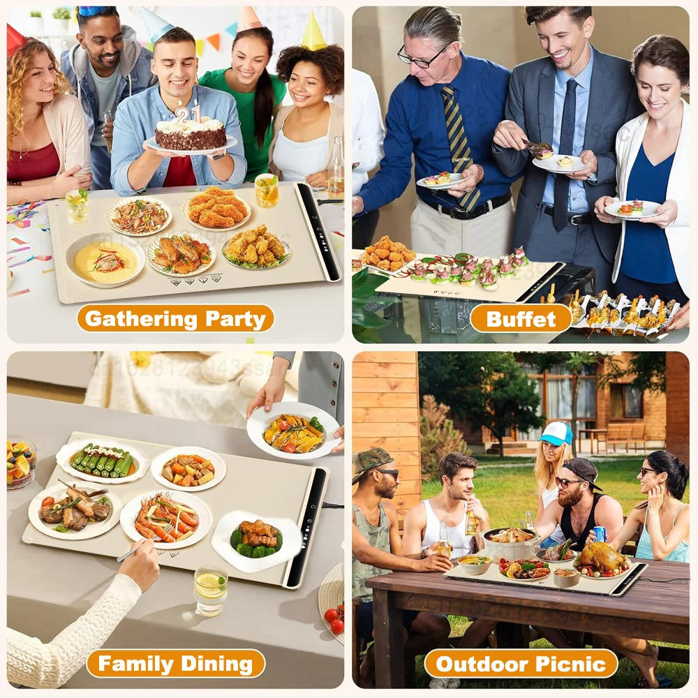 Roll-Up Electric Food Warming Mat
