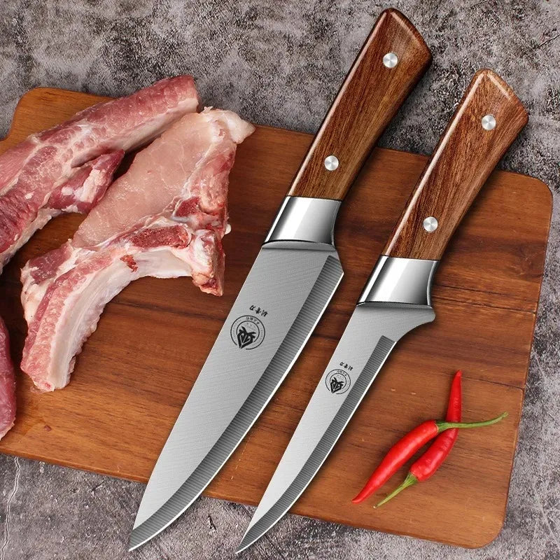 Japanese-Style BBQ Carving Knife Sets