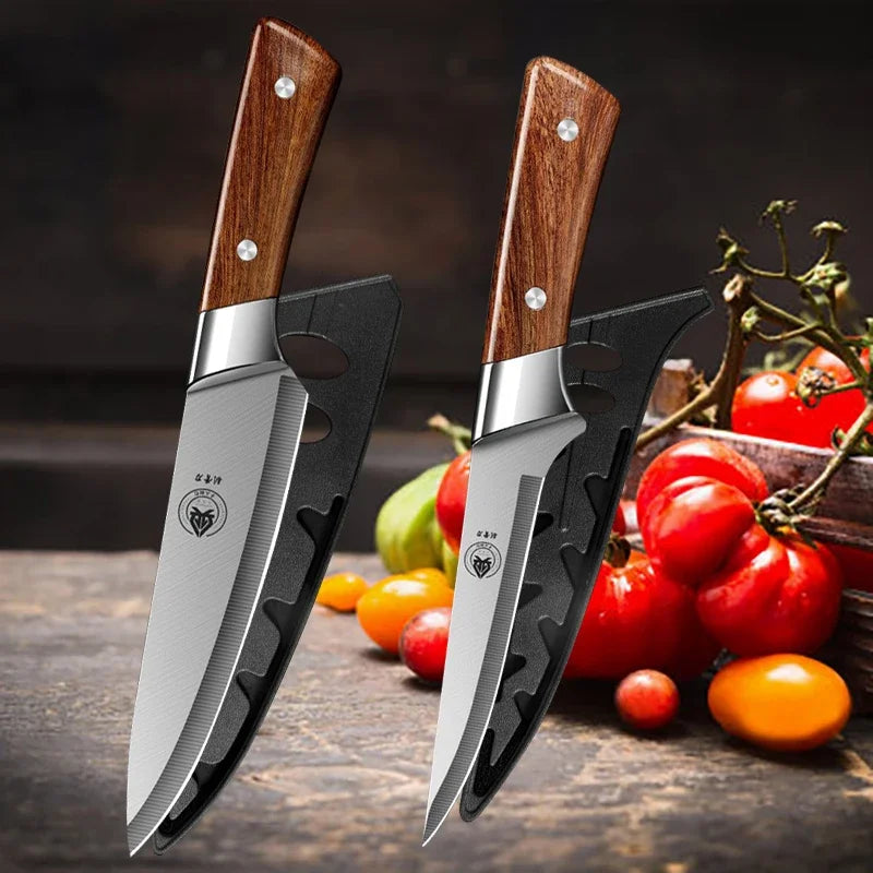 Japanese-Style BBQ Carving Knife Sets