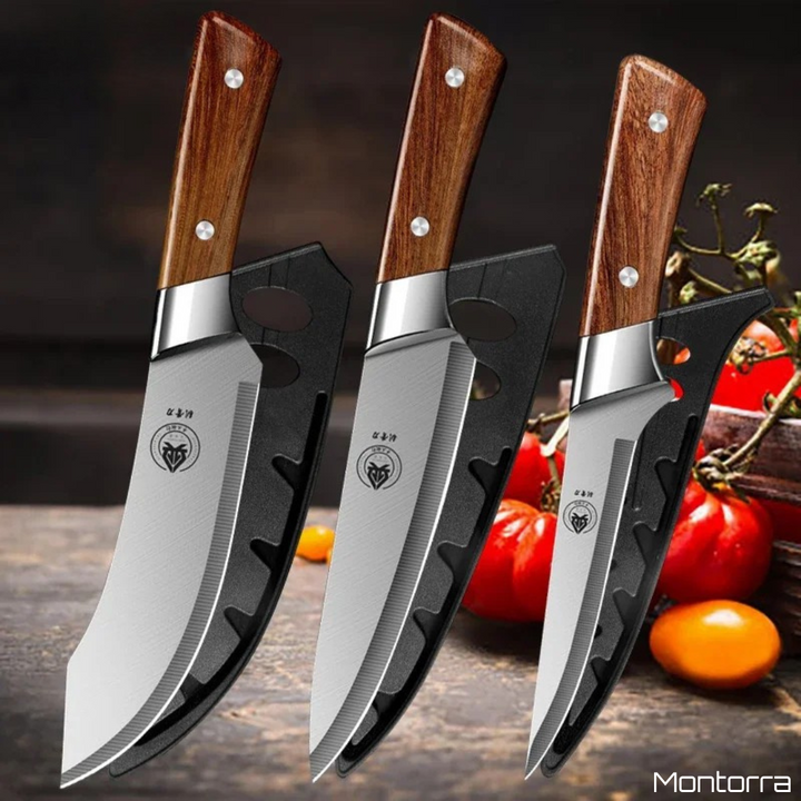 Japanese-Style BBQ Carving Knife Sets